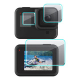 Kit Películas De Vidro Proteção Para Gopro Hero 8