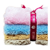 Kit Pelúcia Baby Soft, Tecido Macio, Pelo Médio, Desfia