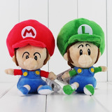 Kit Pelúcias Baby Mario Luigi 17