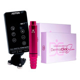 Kit Pen Create Aston+fonte Ma-1 + Cartuchos Dermopigmentação