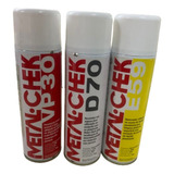 Kit Penetrante Vp30 Revelador D70 + Removedor E59 Metal Chek