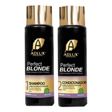 Kit Perfect Blonde Adlux Absoluty Liss Fit Natural Cosmetico