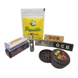 Kit Perfeito Com Sedas Ocb + Filtro Isqueiro Bolador Sadhu