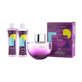 Kit Perfume Presente Especial Para Pessoas Inesquecíveis (colônia 100ml+ Hidratante Corporal 100ml+ Sabonete Liquido 100ml) Lacrado Entrega Imediata