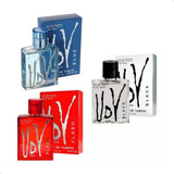 Kit Perfumes Masculinnos Udv Black, Blue