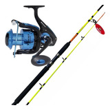 Kit Pesca Molinete Maruri Toro 4000 + Vara Ottoni Baida
