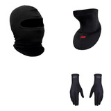 Kit Pescoceira Neoprene X -11 + Luva Térmica + Capuz Snugg