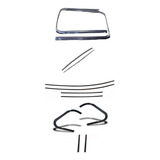Kit Pestana Canaleta Friso Porta Borracha Quebra Vento Fusca