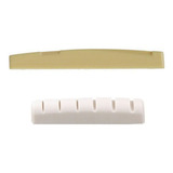 Kit Pestana Rastilho Nut P/ Violão Aço Strinberg