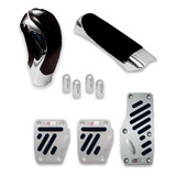 Kit Peugeot Pedaleira Cambio Manopla Freio De Mão Tuning 
