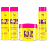 Kit Phyto Manga :shampoo,condicionador,finalizador E Máscara