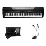 Kit Piano Arranjador Kurzweil Ka70 Com