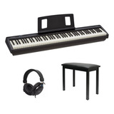 Kit Piano Digital Roland Fp-10 + Banco + Fone Rh200