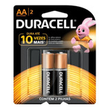 Kit Pilhas Duracell Duralock Alcalina Aa