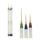 Kit Pincel Artístico Longo New Air 802 Com 3 Unidades