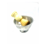 Kit Pincel De Barba Imp Macio E Cumbuca