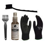 Kit Pincel Escova Anti Estatica Luva Limpa Placas