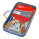 Kit Ping Pong Speedo Tênis Mesa Raquetes Rede Bolinhas