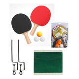 Kit Ping Pong Tênis Mesa Raquete
