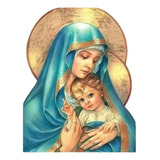 Kit Pintura Diamante 5d Diy 30x40 Nossa Senhora Decoração