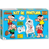 Kit Pintura Infantil Turma Da Mônica Em Madeira Nig 0766
