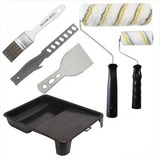 Kit Pintura Parede Completo Sem Respingo 7 Peças 