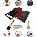 Kit Pintura Profissional Parede Rolo Anti Respingo Completo