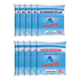 Kit Piscina 5 Barrilha 2kg E 5 Sulfato De Alumínio 2kg 