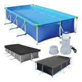 Kit Piscina 6200 Lts Capa +