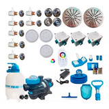 Kit Piscina Completo Filtro Fm 40