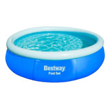 Kit Piscina De 1000 Litros + Bomba Manual - Bestway Fast Set