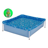 Kit Piscina De Armação Infantil 400 Litros + Bola Inflável