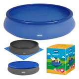 Kit Piscina Inflavel 12.000 Litros + Capa + Forro