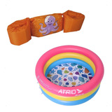 Kit Piscina Inflável Infantil 88 Litros