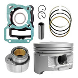 Kit Pistão 4mm + Comando + Kit A Titan 125 2000 E 2001