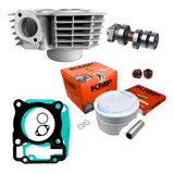 Kit Pistão 4mm Kmp Anéis Cg Titan Bros 150 P/ 170cc+ Comando