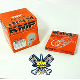 Kit Pistao Anéis Kmp Cg 125 Fan Titan 02/08 4mm