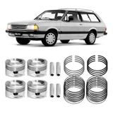 Kit Pistão Anel 1.00 Gol G1 G2 1.8 8v Ap 85 A 96 Álcool