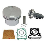 Kit Pistão Aumento Potência Fazer 150 Para 170 + Comando