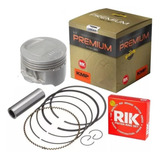 Kit Pistão Com Anéis Cg 125 2002 Bros 125 4mm Kmp Premium