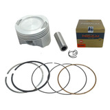 Kit Pistão Com Anéis Rik (4mm) Cg 125 Fan 2009 A 2018