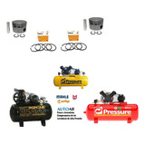 Kit Pistão E Anel P/compressor Pressure Se15 Schulz Csl 10br