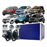 Kit Pivô Bandeja Dianteiro Fiorino Palio Week Mobi Uno Way