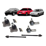 Kit Pivo Terminal Axial Direção Golf Audi A3 Bora 98/2005