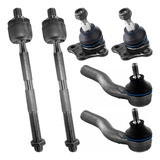 Kit Pivô Terminal Axial Direção Palio Weekend 2000 A 2017