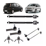 Kit Pivo Terminal Bieleta Braço Axial Meriva 2002 A 2012