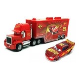 Kit Pixar Cars Mack Hauler Caminhao Mcqueen