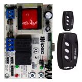 Kit Placa Central Comando Portão Motor Eletrônico E Controle
