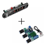 Kit Placa Decodificador Bluetooth + Amplificador