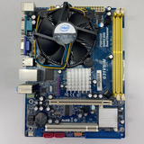 Kit Placa Mãe 775 G31vs-m Pentium E5200 4gb Ram Ddr2 